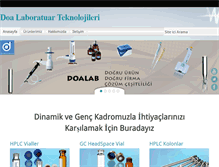 Tablet Screenshot of doalab.com